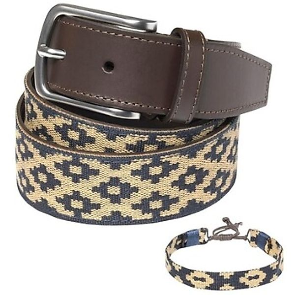 Pelpe  Gürtel Fabric-3 Argentinischer POLO-Gürtel Beige günstig online kaufen