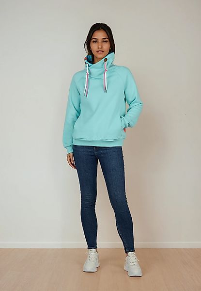 salzhaut Sweatshirt TOMINST Damen Relaxed-Fit günstig online kaufen