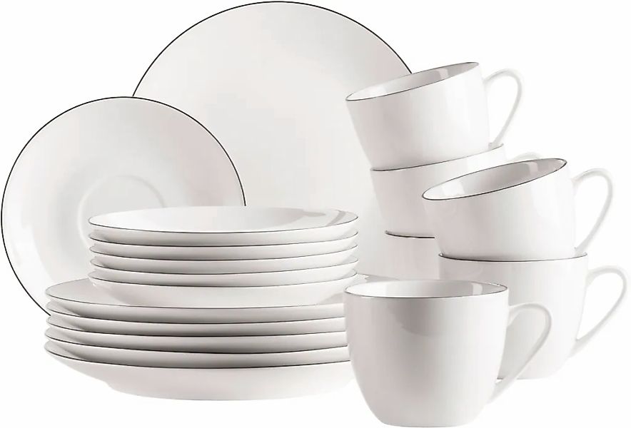 MÄSER Kaffeeservice "FELISE, Kaffeeservice, Porzellan" Geschirr-Set, Servic günstig online kaufen