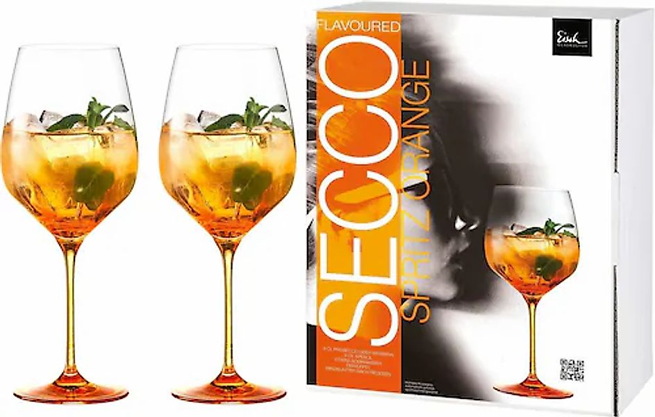 Eisch Germany Aperitifglas »Secco Flavoured Spritz Orange«, (Set, 2 tlg.), günstig online kaufen
