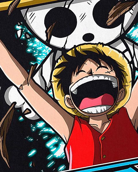 style3 T-Shirt King Luffy one piece japan anime luffy manga monkey ruffy günstig online kaufen