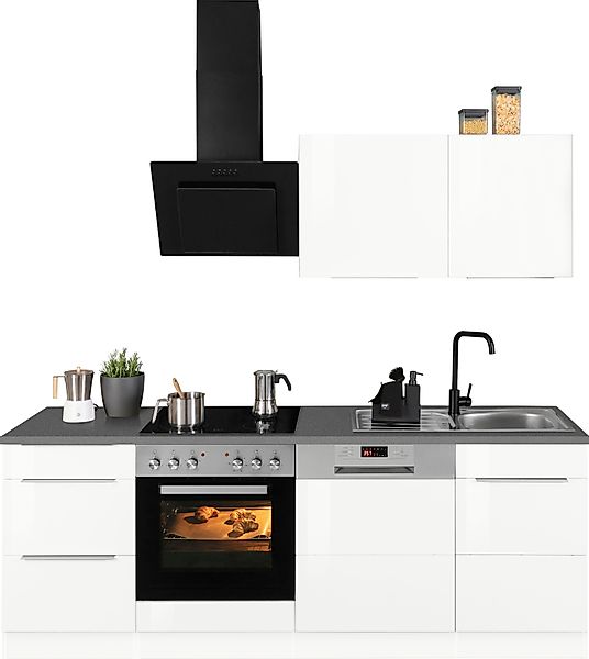 KOCHSTATION Küchenzeile KS-Brindisi, Breite 220 cm, günstig online kaufen