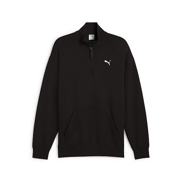 PUMA Sweatshirt WARDROBE ESS Relaxed Rundhalsshirt mit halblangem Reißversc günstig online kaufen