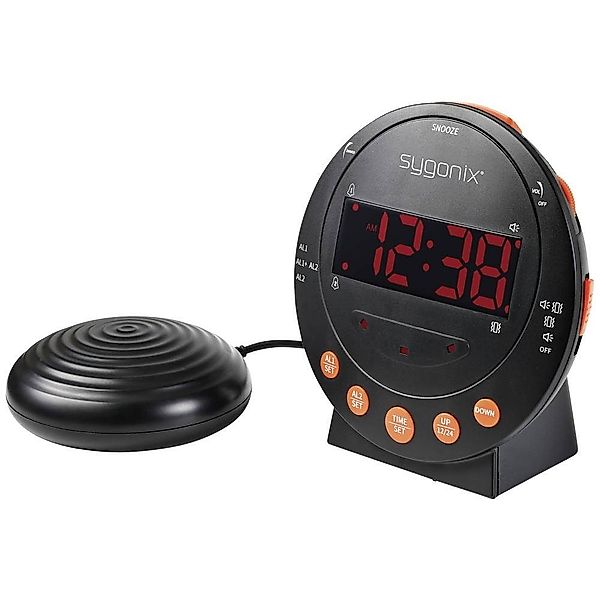 Sygonix Wecker LED-VIBRATIONSWECKER SY-5266562 günstig online kaufen