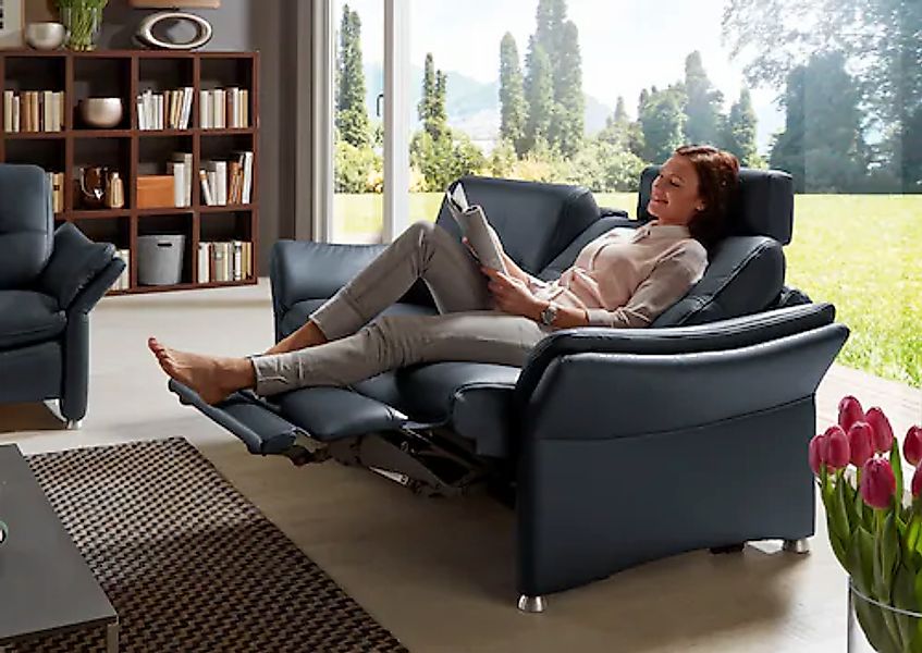 HUKLA 2,5-Sitzer »HU-SF15058 Ledersofa, Breite 194 cm« aus Leder, optional günstig online kaufen