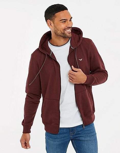 Threadbare Sweatjacke Through Tangerine mit Kapuze günstig online kaufen