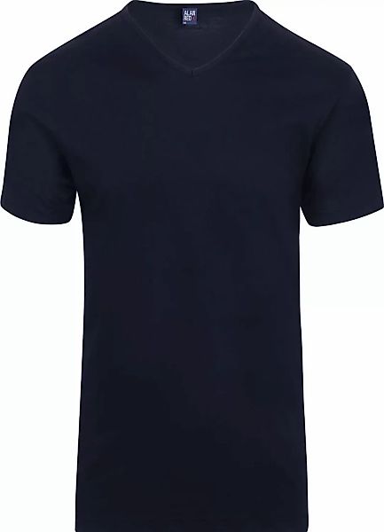 Alan Red Vermont T-shirts V-Ausschnitt Dunkelblau (2Pack) - Größe M günstig online kaufen