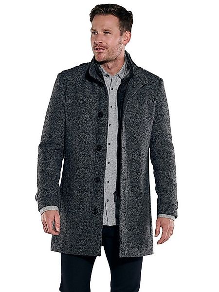 Engbers Kurzmantel Herren Mantel mit Inlet, Anthrazit günstig online kaufen