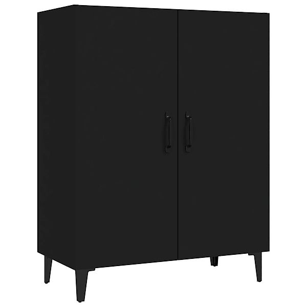 furnicato Sideboard Schwarz 70x34x90 cm Holzwerkstoff günstig online kaufen