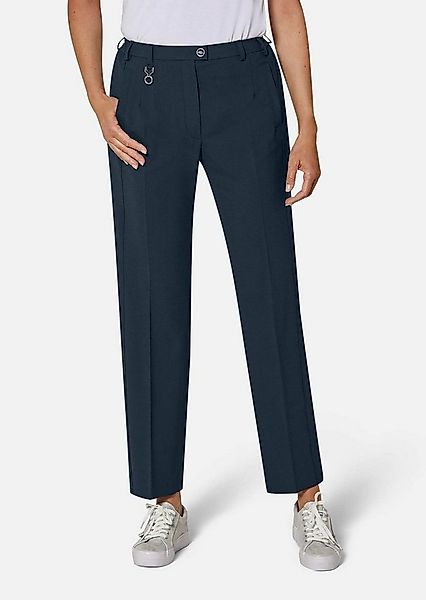 GOLDNER Stoffhose Kurzgröße: Elegante Stretchhose mit Bügelfalten Klassisch günstig online kaufen