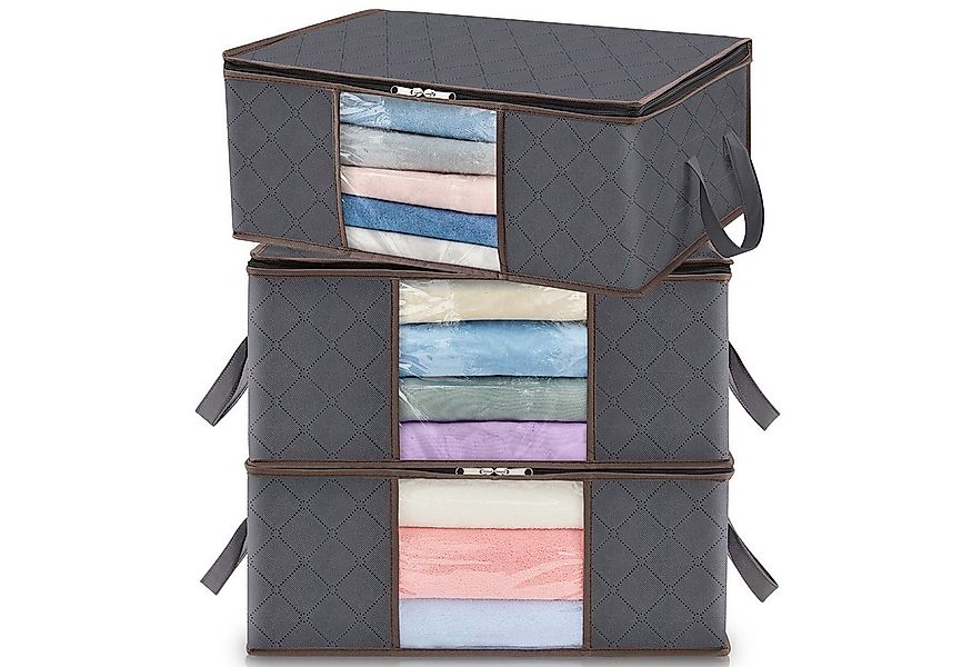 Lifewit Aufbewahrungsdose Aufbewahrungsbox mit Deckel, Kleiderschrank Organ günstig online kaufen