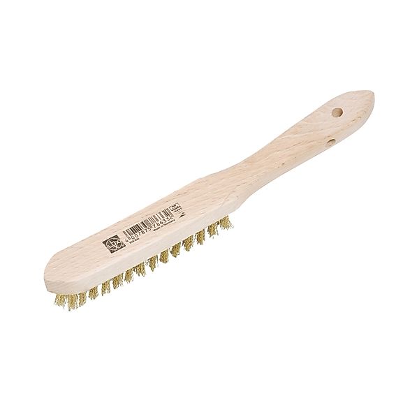 LUX-TOOLS Drahtbürste Messing 3-reihig günstig online kaufen