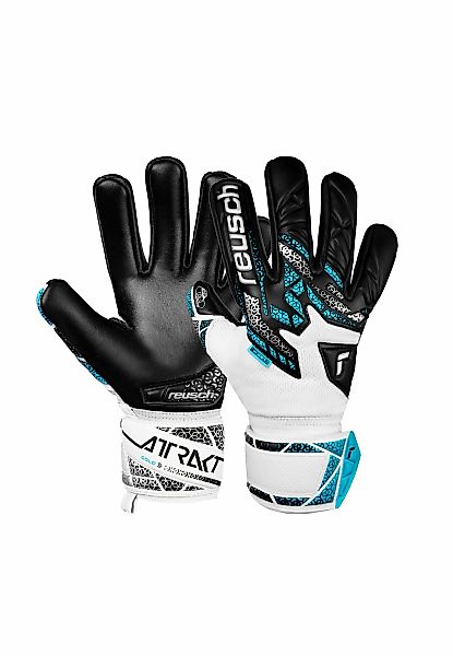 Reusch Torwarthandschuhe "Attrakt Gold NC Junior" mit Negative Cut günstig online kaufen