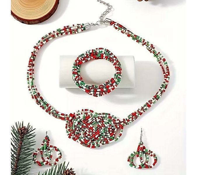 Kityhome Charm-Ketten-Set Weihnachts Halskette Set-Festliches Collier als G günstig online kaufen