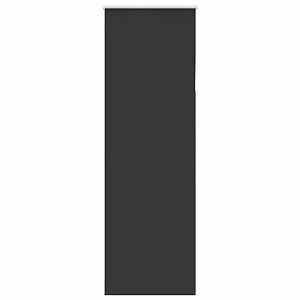 vidaXL Verdunkelungsrollo Schwarz 65x210 cm Stoffbreite 60,7 cm 4010913 günstig online kaufen