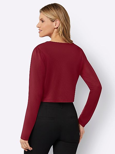 Sieh an! Strickjacke Strickbolero günstig online kaufen