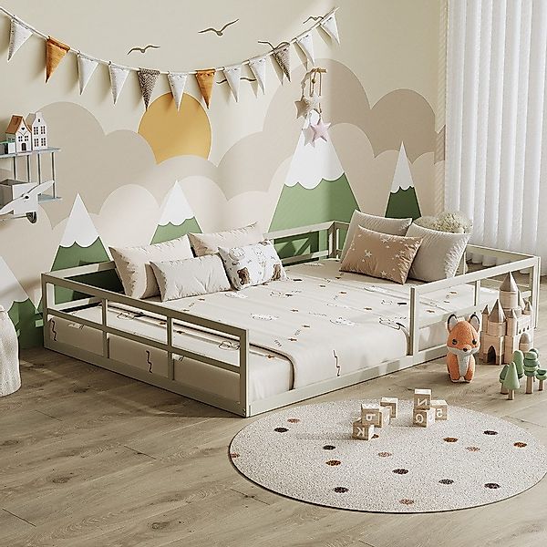 VitaliSpa® Kinderbett Minno, Greige, 205 x günstig online kaufen