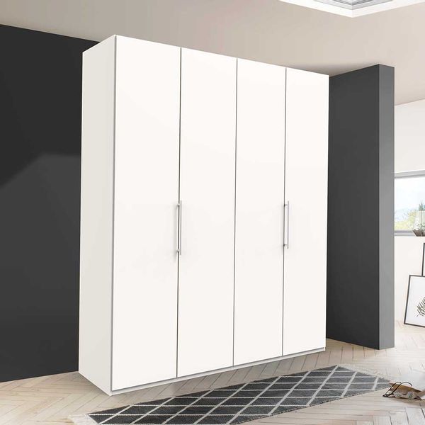 Schlafzimmerschrank 2 türig modernem Design günstig online kaufen