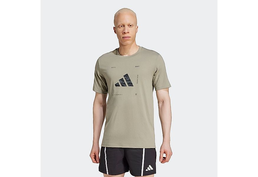 adidas Performance T-Shirt CLIMACOOL TRAINING CAMO LOGO GRAPHIC Trainingssh günstig online kaufen