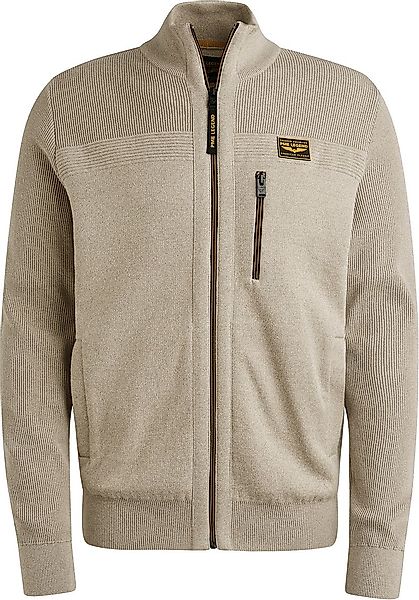 PME Legend Strickjacke Beige - Größe XL günstig online kaufen