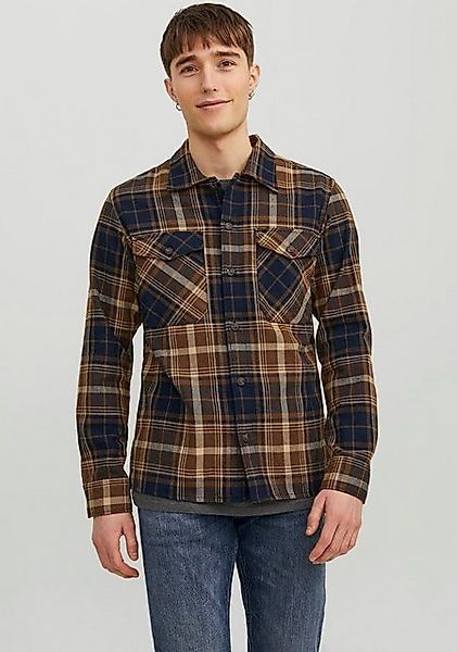 Jack & Jones Langarmhemd JJEEDDIE OVERSHIRT LS NOOS günstig online kaufen