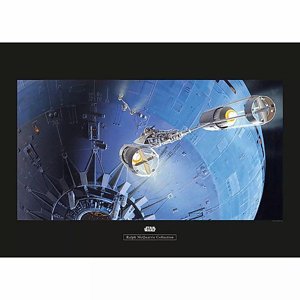 Komar Poster Star Wars Classic RMQ Death Star At Star Wars B/L: ca. 70x50 c günstig online kaufen