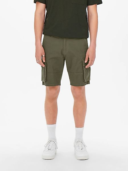 ONLY & SONS Cargoshorts "ONSCAM STAGE CARGO SHORTS 6689 LIFE NOOS" günstig online kaufen