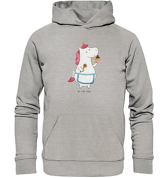 Mr. & Mrs. Panda Hoodie Einhorn Küche Größe S - Heather Grey - Geschenk, Ei günstig online kaufen