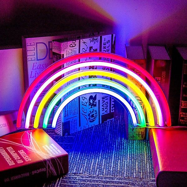 Rosnek LED Dekolicht Neon Lampe,Rose Ananas günstig online kaufen