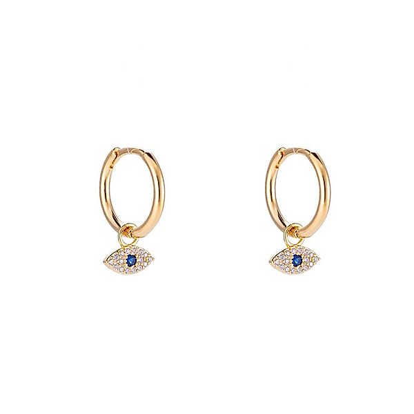 Cala Rose Paar Creolen EVIL EYE günstig online kaufen