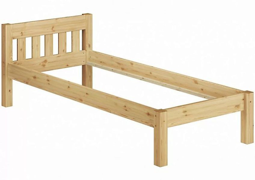 Erst-Holz® Kurzes Bettgestell Kinder 90x190 Kiefer Massivholz natur Gr. 90 günstig online kaufen