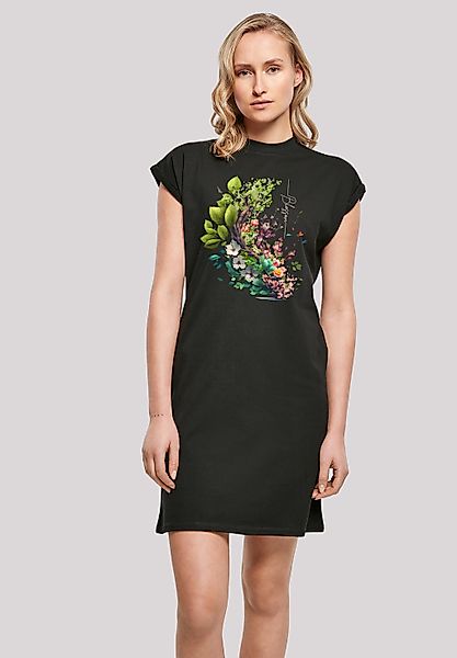 F4NT4STIC Shirtkleid "Blüten Baum Kleid" Ohne Taschen Print günstig online kaufen