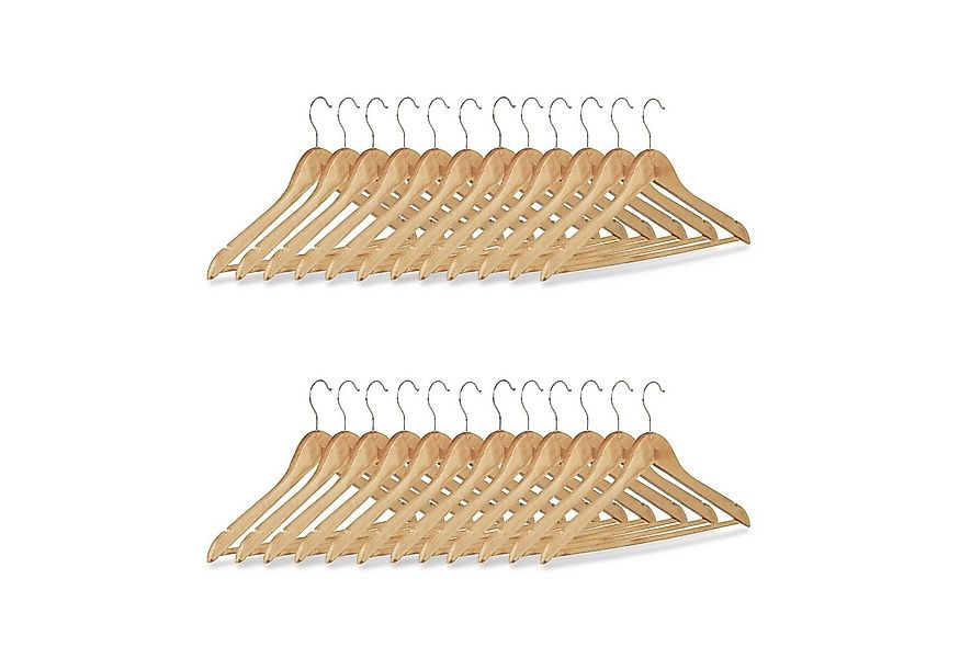 relaxdays Kleiderbügel Set, (24er Set, 24-tlg), 24er Pack günstig online kaufen