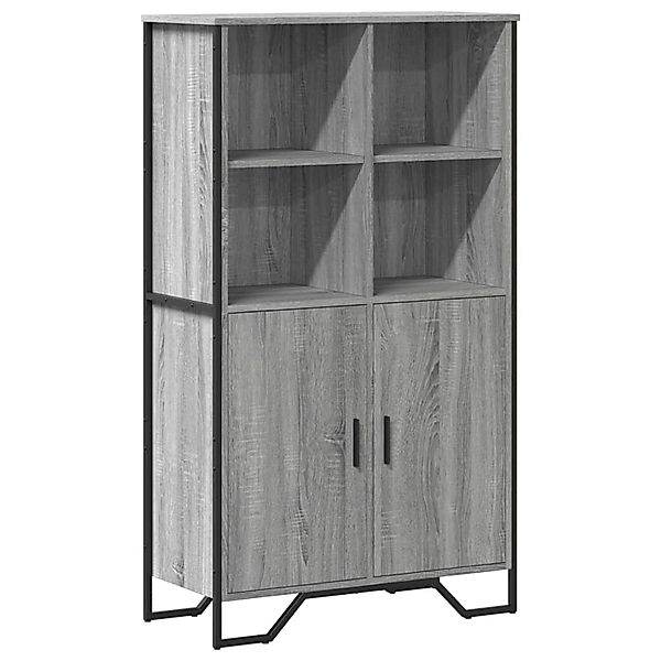vidaXL Highboard Grau Sonoma 79,5x35,5x137,5 cm Holzwerkstoff 3295310 günstig online kaufen