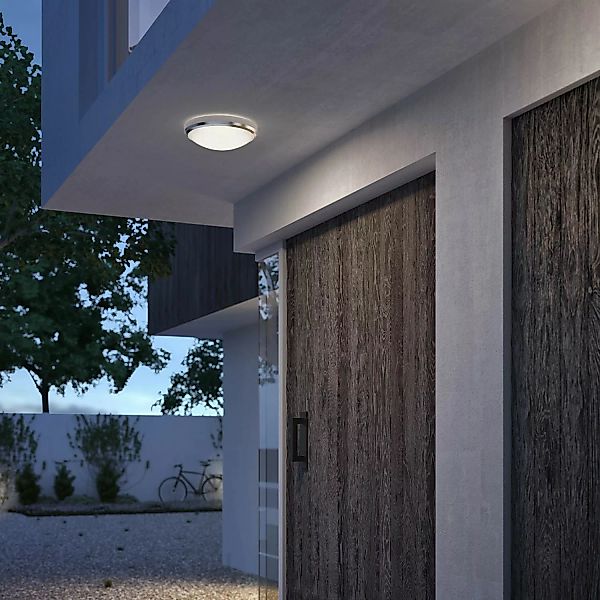 Philips Doris LED-Deckenleuchte Nickel 6W 4000K günstig online kaufen