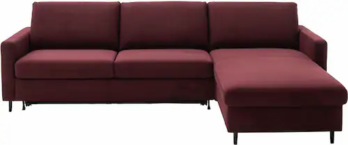 Home affaire Ecksofa »Calestra, L-Form mit Kaltschaummatratze« günstig online kaufen