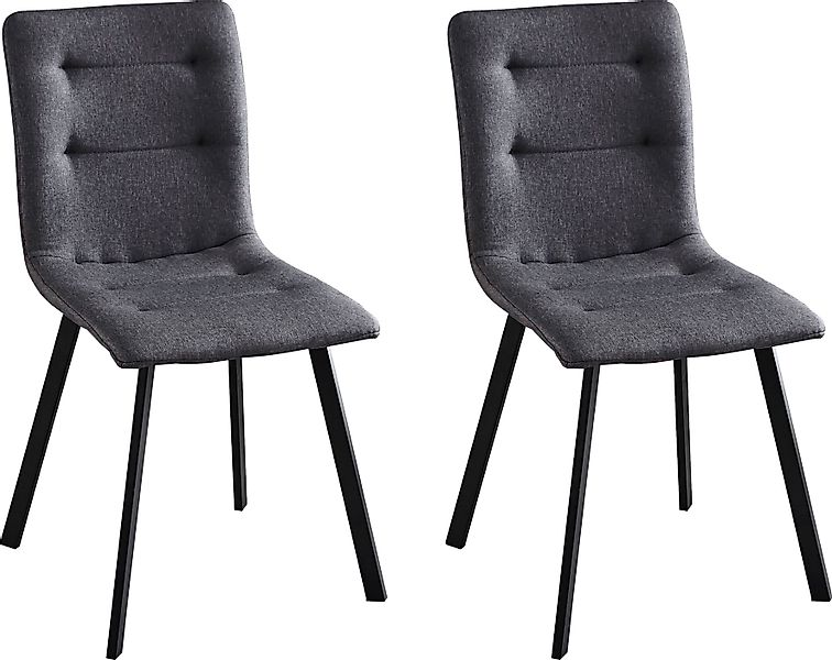 INOSIGN Polsterstuhl "Marla", (Set), 2 St., Stoff günstig online kaufen