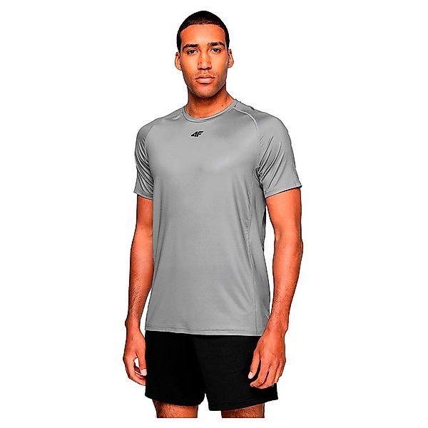 4f Kurzärmeliges T-shirt M Middle Grey günstig online kaufen