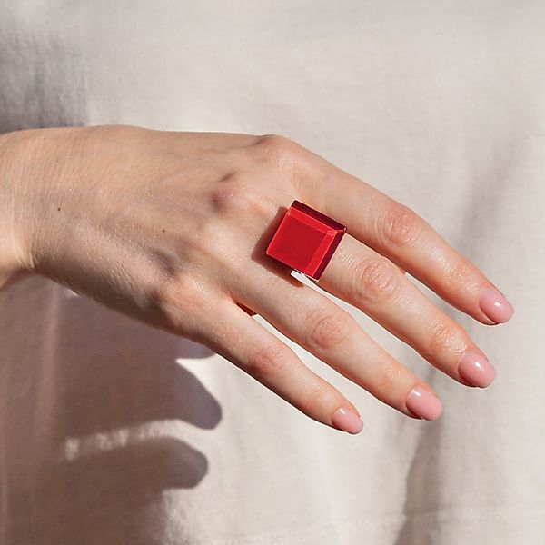 ALEXASCHA Fingerring Statement Ring mit Stein günstig online kaufen