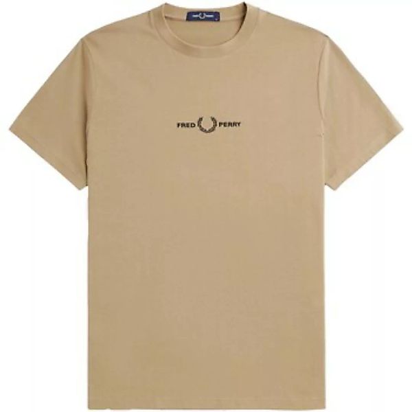Fred Perry  T-Shirts & Poloshirts Fp Embroidered T-Shirt günstig online kaufen