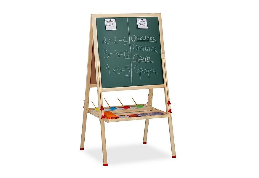 relaxdays Standtafel Kinder mit Whiteboard günstig online kaufen