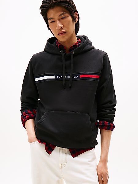 Tommy Hilfiger Kapuzensweatshirt "HILFIGER CHEST INSERT", unifarben, casual günstig online kaufen