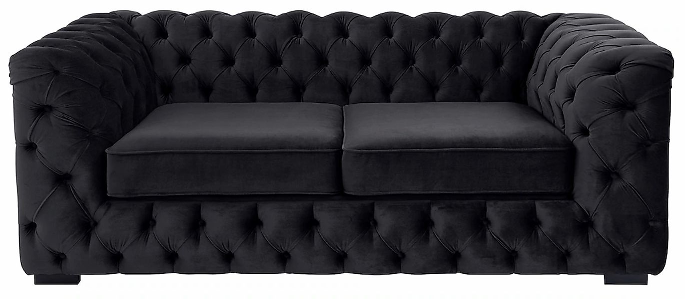 Home affaire Chesterfield-Sofa "Kalina" mit klassischer Chesterfield-Knopfh günstig online kaufen