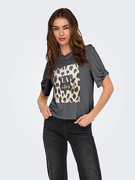 ONLY Kurzarmshirt "ONLFREE LIFE S/S CREATE TOP BOX JRS" günstig online kaufen