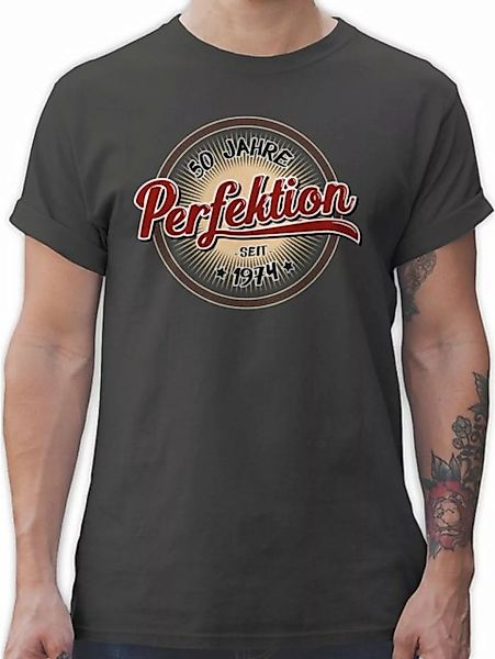 Shirtracer T-Shirt Fünfzig Jahre Perfektion 1974 I 50. Geburtstag günstig online kaufen
