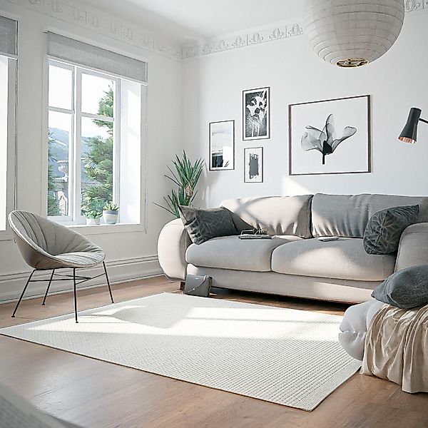 my home Wollteppich »Woolscape 1«, rechteckig, 10 mm Höhe, Wendeteppich, ha günstig online kaufen