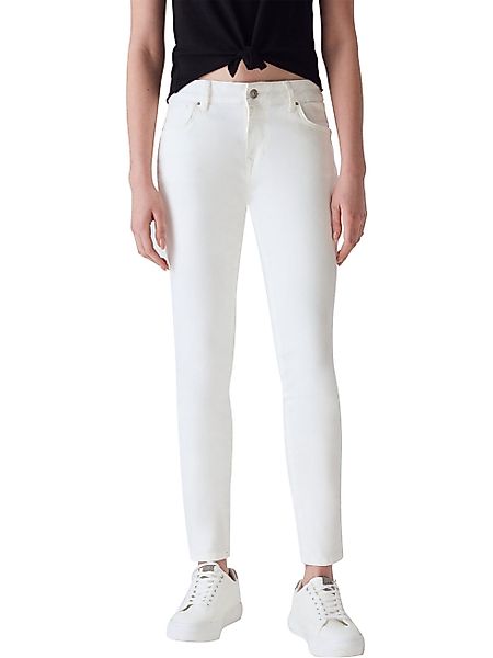 LTB Damen Jeans Nicole Skinny Fit - Weiß - Off White Wash günstig online kaufen