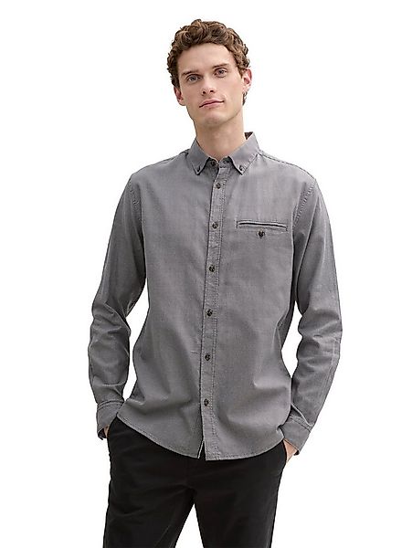 TOM TAILOR Langarmhemd mit Struktur günstig online kaufen