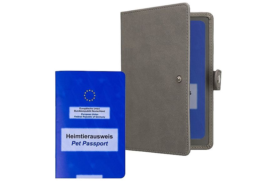 kwmobile Etui Impfpass Hülle für Tiere, Schutzhülle EU Heimtierausweis - Ha günstig online kaufen