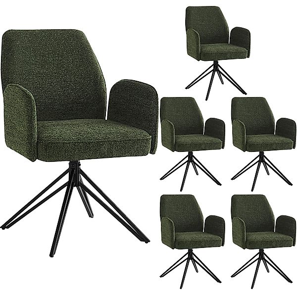 HAUSS SPOLE Drehstuhl 6er Ergonomischer Drehstuhl günstig online kaufen